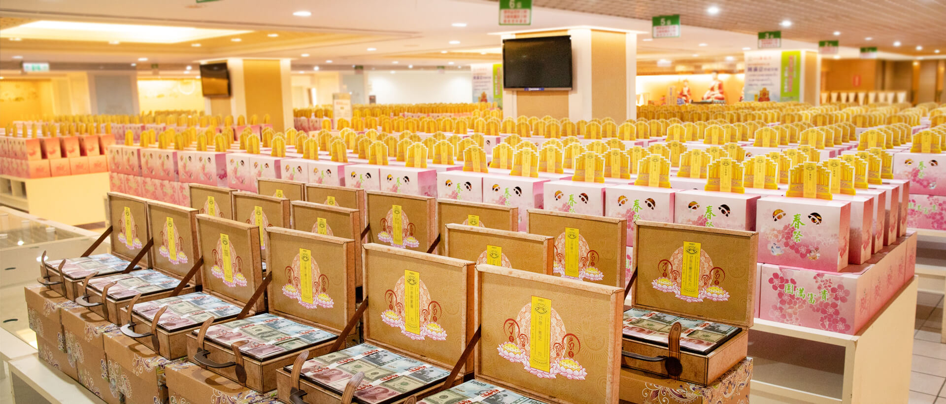 北海福座 春祭二樓祭拜區實景